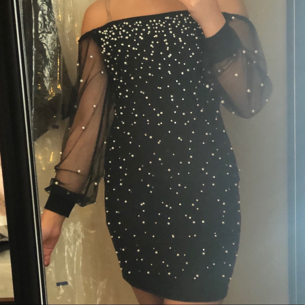 Black pearl dress in very good shape